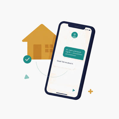 Phone conversation about your property